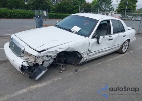 2004 Mercury Grand Marquis Gs из США, поврежденный, VIN 2MEFM74W24X654185